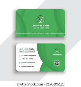 Modern Bussines Card. Simple Business Card Design. Creative And Elegant Business Card Design. Simple Business Card Template