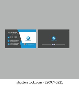 Modern Bussiness Card Design Template 1. its make in Adobe Illustrator.
 this is use free font. this item is very easy to use. 