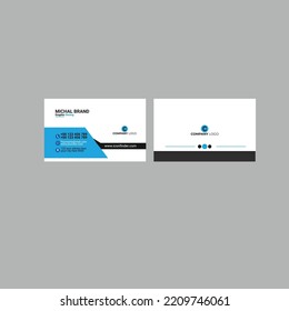 Modern BussinessCard Design Template 6. its make in Adobe Illustrator.
 this is use free font. this item is very easy to use. 