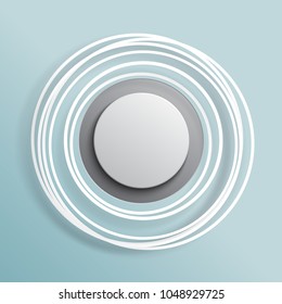 Modern button circles banner frame template paper art style design.Vector illustration.