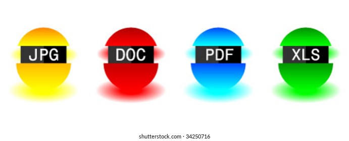 modern buttons with extension