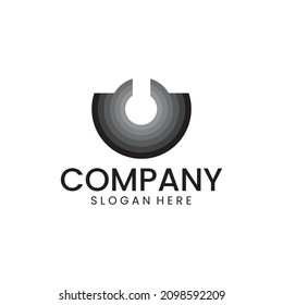 Modern C letter logo vector, Perfect to use for any business especially related to modern business.