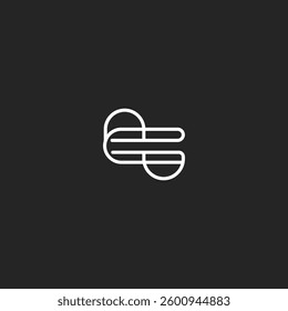 "Modern 'C' logo crafted from two stylish hat silhouettes, exuding luxury and simplicity. Perfect for fashion, branding, and premium business needs. A versatile, high-end design for microstock buyers.