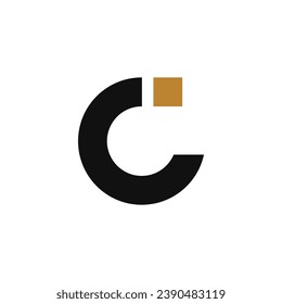 Modern C Logo Design. Abstract Initial Letter C Logo Template