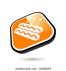 signo de torta moderna