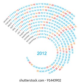 Modern calendar