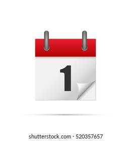 Modern calendar icon