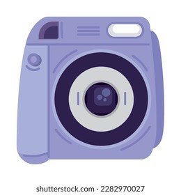 Modern camera icon technology icon isolated