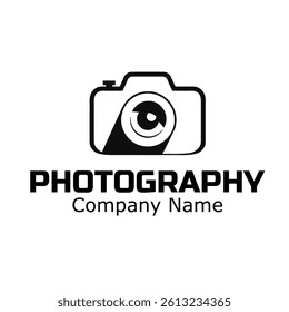 Modern Camera Logo Vector Design for Photography, Studio Branding, Media, and Creative Visual Identity