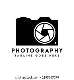 Modern Camera Photography Logo Design Template Stock Vector (Royalty ...