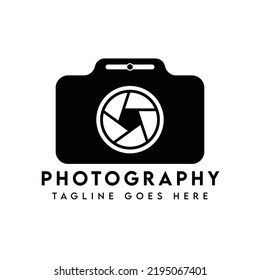 Modern Camera Photography Logo Design Template Stock Vector (Royalty ...