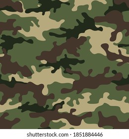 
Modern camouflage. Abstract Seamless pattern of spots. Military texture. Print on fabric