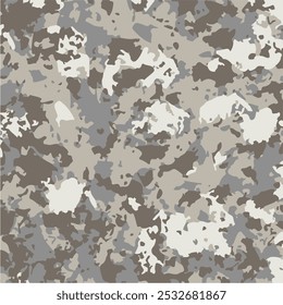 Moderno vetor de fundo de camuflagem impressão sem emenda, textura repetida, padrão clássico do exército
