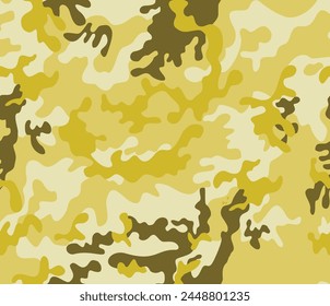 
Modern camouflage fashionable summer light camouflage yellow print