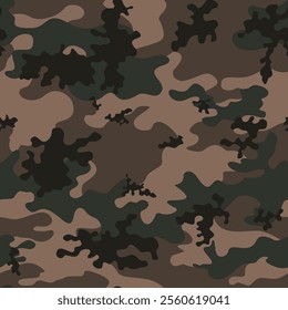 modern camouflage pattern, dark army pattern seamless stylish background, urban design