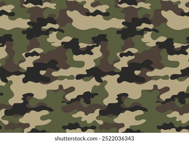 
modern camouflage pattern, repeat texture, urban fashion design, classic army texture