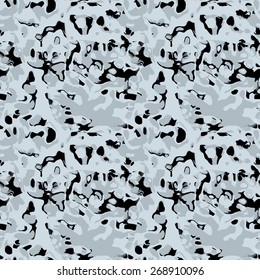 Modern camouflage pattern. Seamless background tile for military clothing prints, vehicles and game design.
