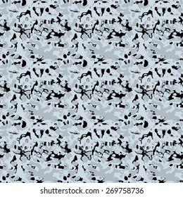 Modern camouflage pattern. Seamless background tile for military clothing prints, vehicles and game design.