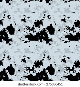 Modern camouflage pattern. Seamless background tile for military clothing prints, vehicles and game design.