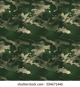 Modern camouflage pattern. Seamless background tile for military clothing prints, vehicles and game design.