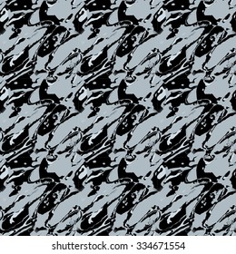 Modern camouflage pattern. Seamless background tile for military clothing prints, vehicles and game design.