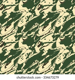 Modern camouflage pattern. Seamless background tile for military clothing prints, vehicles and game design.