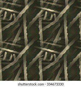 Modern camouflage pattern. Seamless background tile for military clothing prints, vehicles and game design.