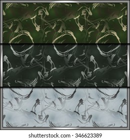 Modern camouflage pattern. Seamless background tile for military clothing prints, vehicles and game design.
