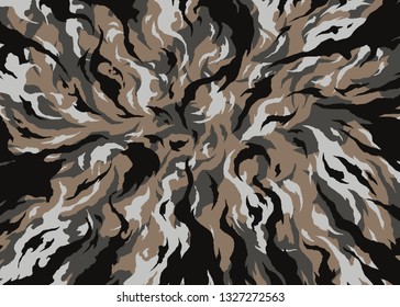 modern camouflage pattern. vector background illustration for web, banner, backdrop or surface design use