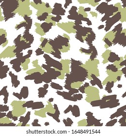 modern camouflage seamless pattern design