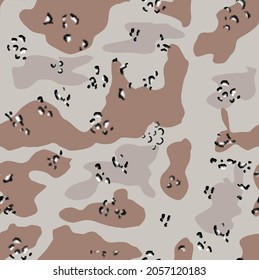 Diseño de patrones sin fisuras de camuflaje moderno