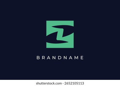 Modern capital letter Z logo design vector template. Z icon.