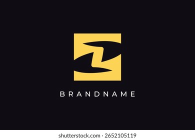 Modern capital letter Z logo design vector template. Z icon.