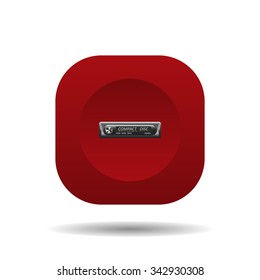 Modern Car Audio. icon. vector design
