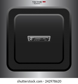 Modern Car Audio , vector illustration, EPS 10