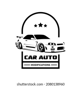 Moderna modificación automática de coches para su empresa o sala de exposición o modificaciones de garaje