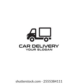 Modern Car Delivery Logo Design