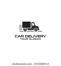 Modern Car Delivery Logo Design