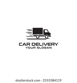 Modern Car Delivery Logo Design