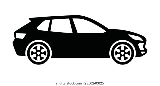 Modern car icon,  logo vector illustration