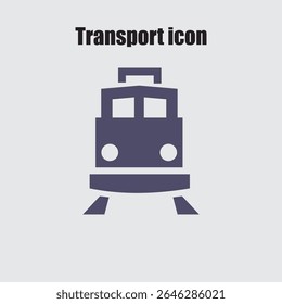 Um ícone de carro moderno, design simples e limpo, perfeito para representar transporte, viagens e temas automotivos dentro de projetos criativos.