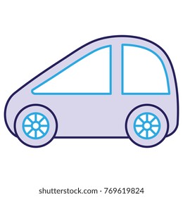 modern car isolated icon
