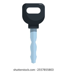 Modern car key with remote control is ready to unlock your vehicle