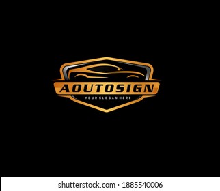 modern car logo design inspiration . Car Garage Premium Concept Logo Design