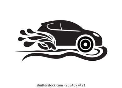 Modern Car Logo Icon Vector Illustration