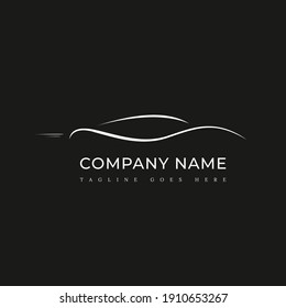 Modern Car Logo in Minimalist Design for Automotive Business