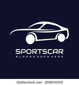 Modern car logo vector design