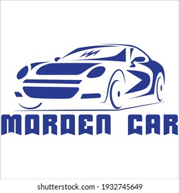 Modern car logo vector illustration