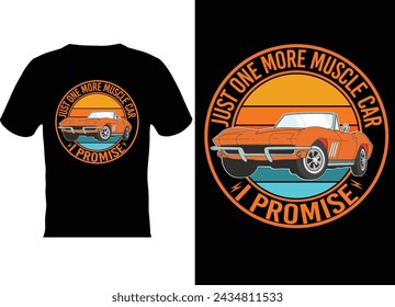 modern Car t-shirt design for everyone.