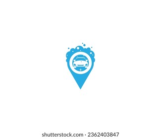 Modern Car Wash Logo Design Template